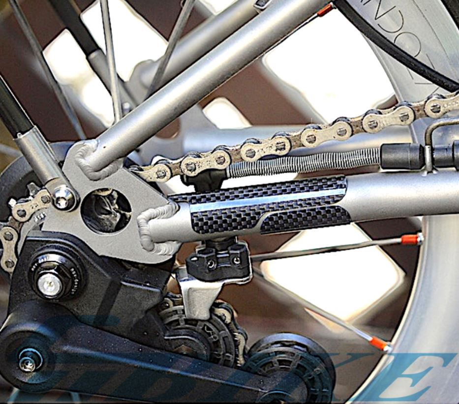 Chainstay Protector Wrap - Protector para bicicleta plegable Brompton, cadena