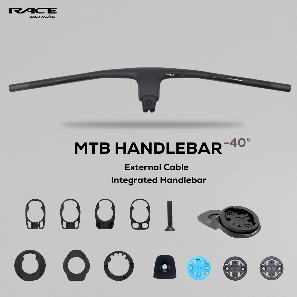 Mountain Biking Xc - Manillar de carbono BERIJIE para bicicleta