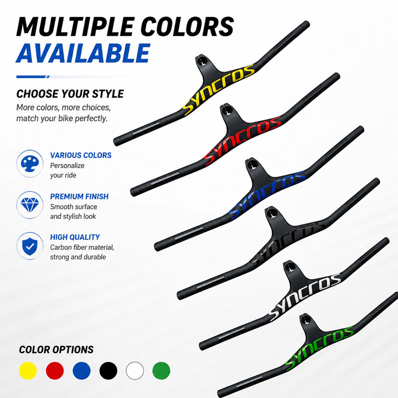 Mountain Biking Xc - Manillares Ajustables Syncros T800 de Fibra