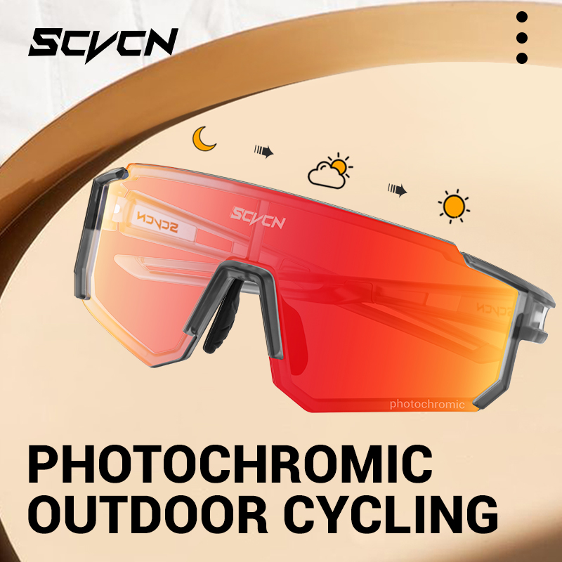 SCVCN gafas de sol fotocromáti - Mountain Biking Glasses reseña y precio