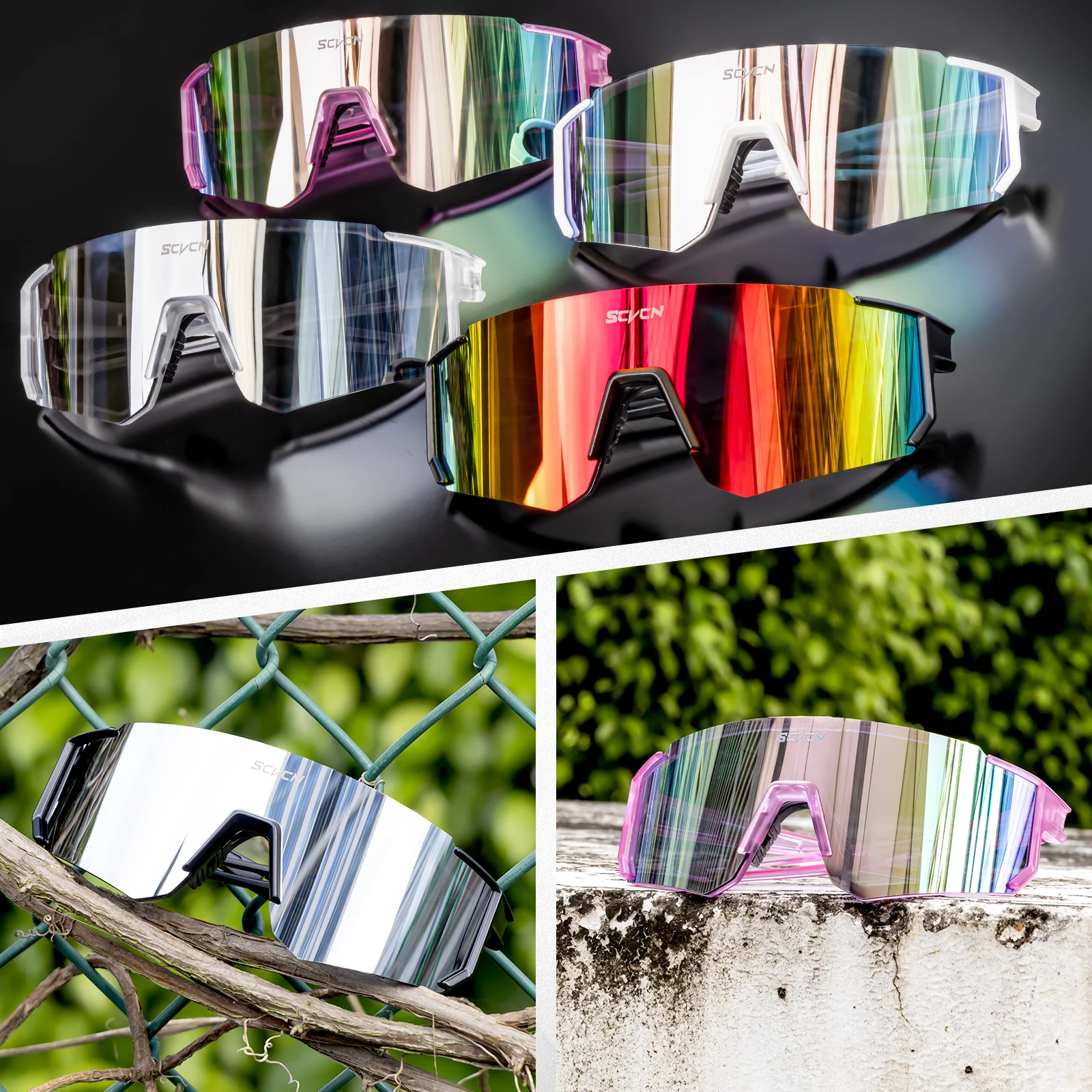 SCVCN Nuevas Gafas de Ciclismo - Mountain Biking Glasses reseña y precio