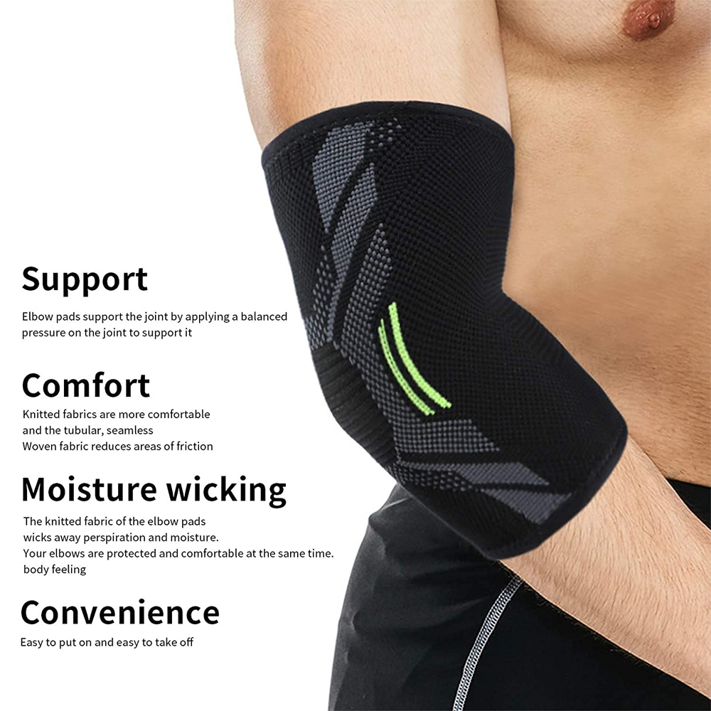 Soporte de codo elástico para  - Mountain Biking Knee Pads reseña y precio